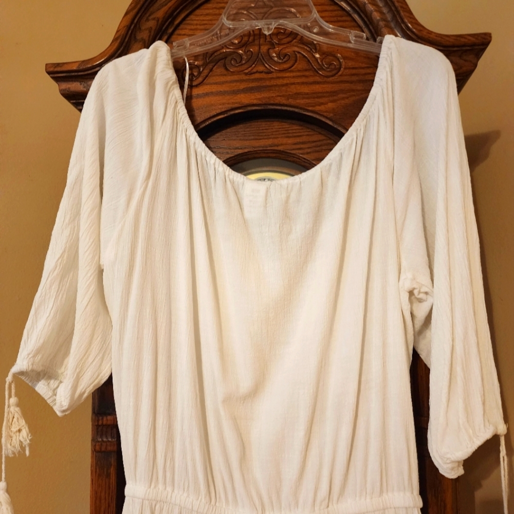 L*SPACE Women's 3/4 Sleeve Romper - Picture 5 of 12